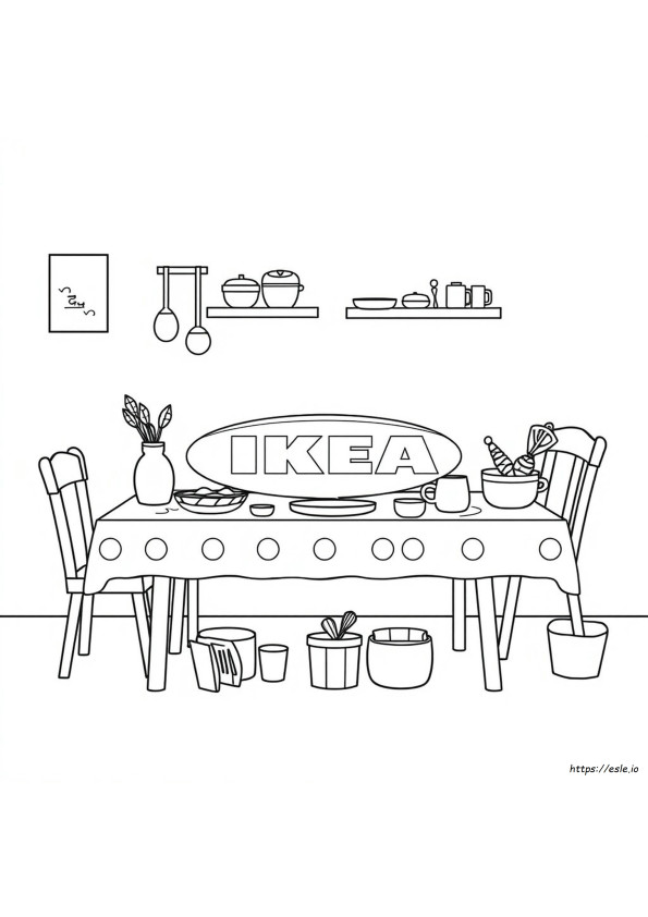 Ikea Coloring Roll