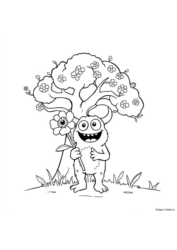 Coloriages Monstre Mignon Gratuits À Imprimer