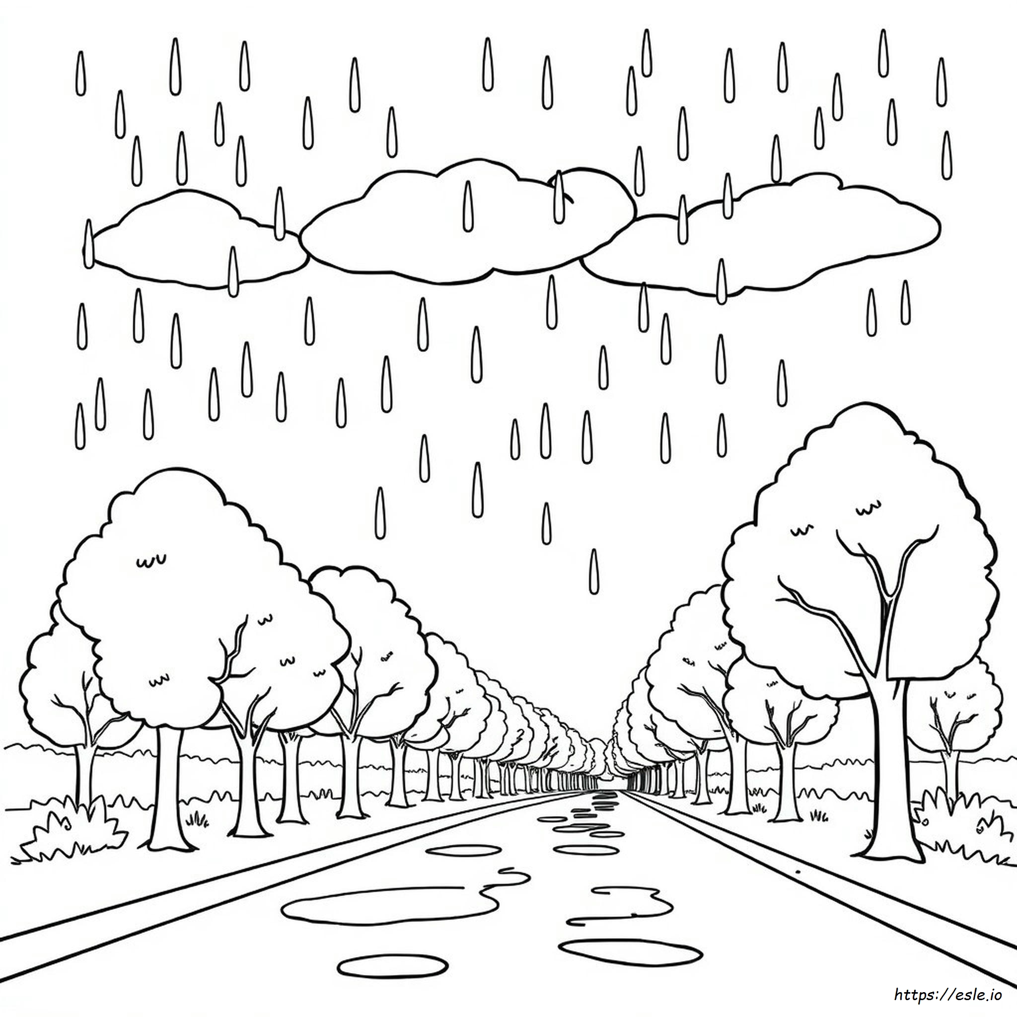 Colouring Pages Weather
