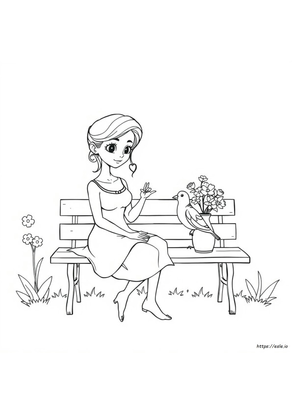 Bella Coloring Page