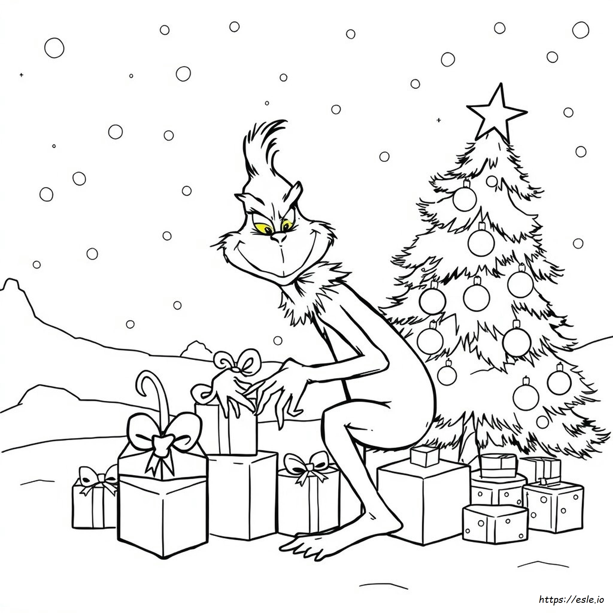 Grinch Coloring Book