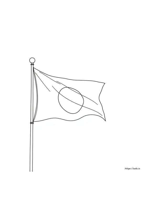 japan-flagge-ausmalbilder