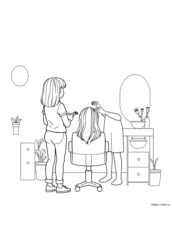 Permanent Hair Coloring