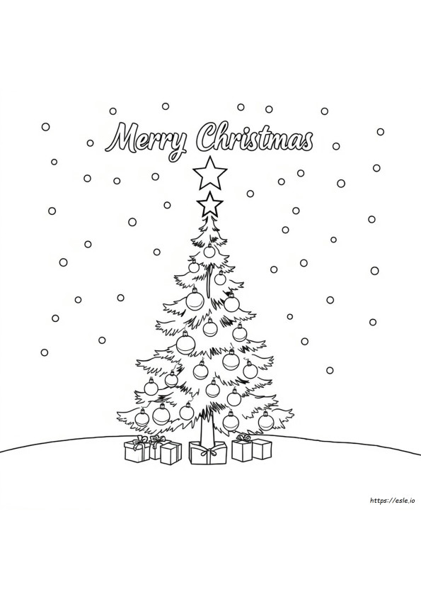 Merry Christmas Coloring