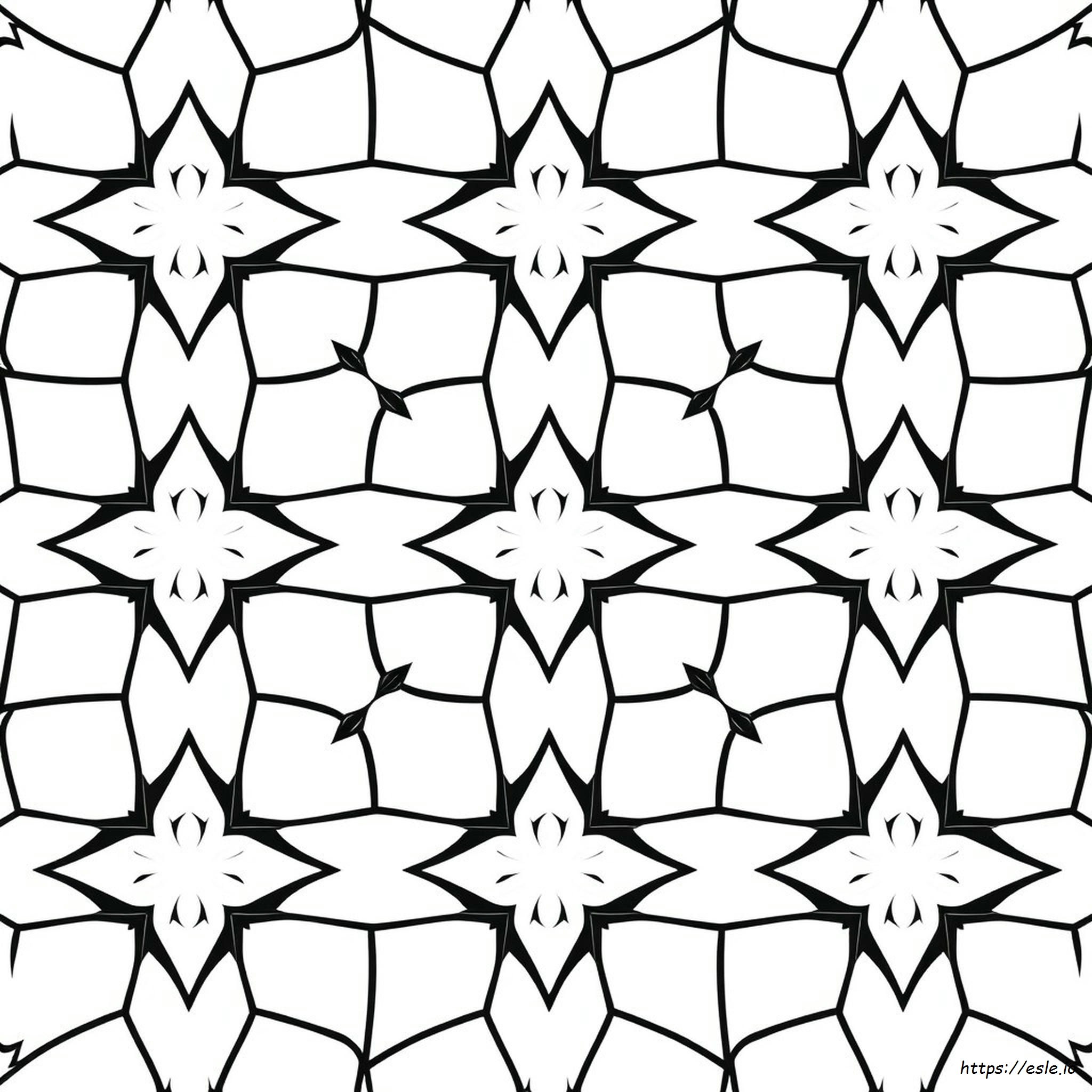 Free Tessellation Coloring Pages