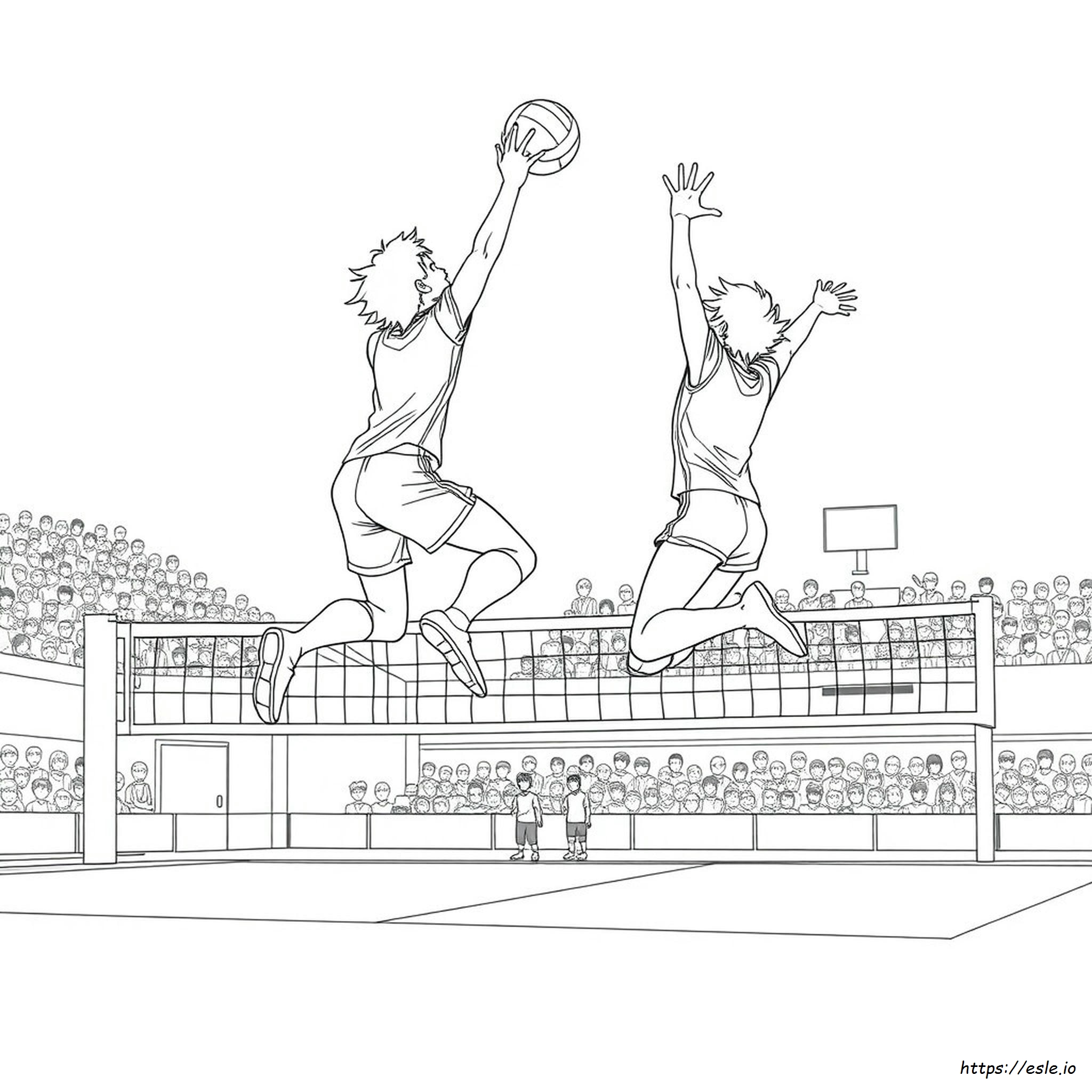 Haikyuu Coloring Pages