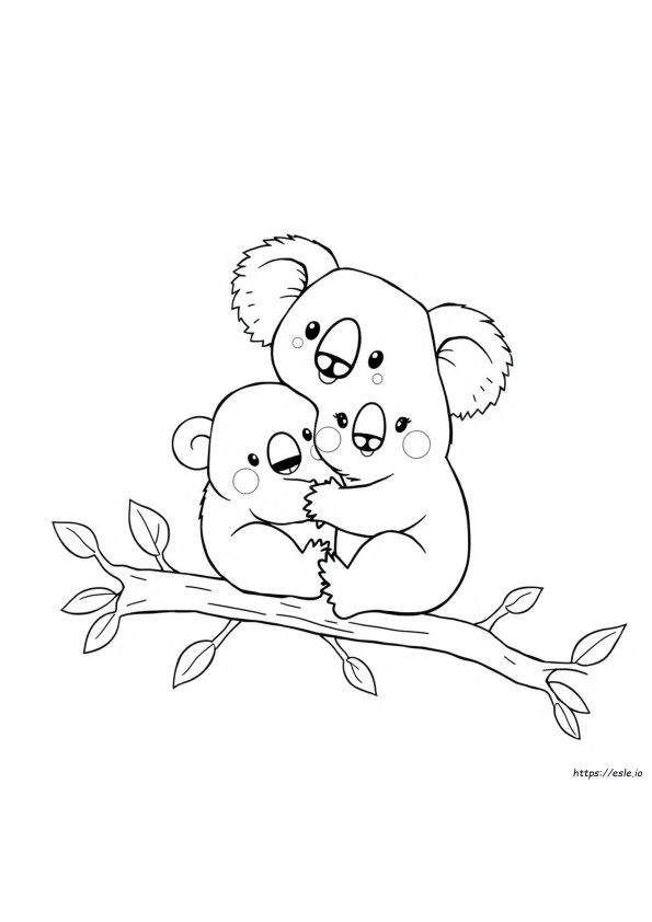 Koala Squishmallow Para Colorir