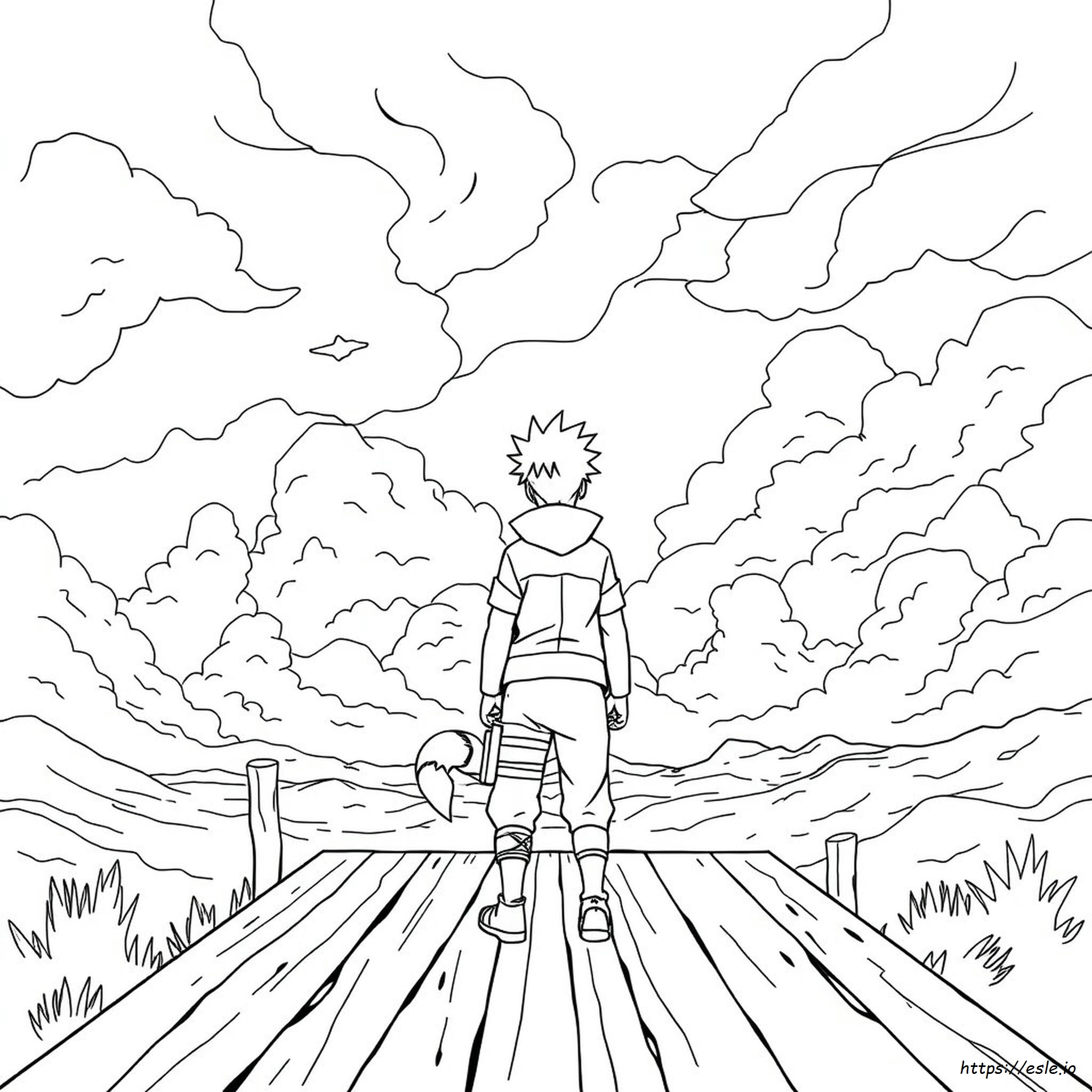 Coloring Naruto Shippuden