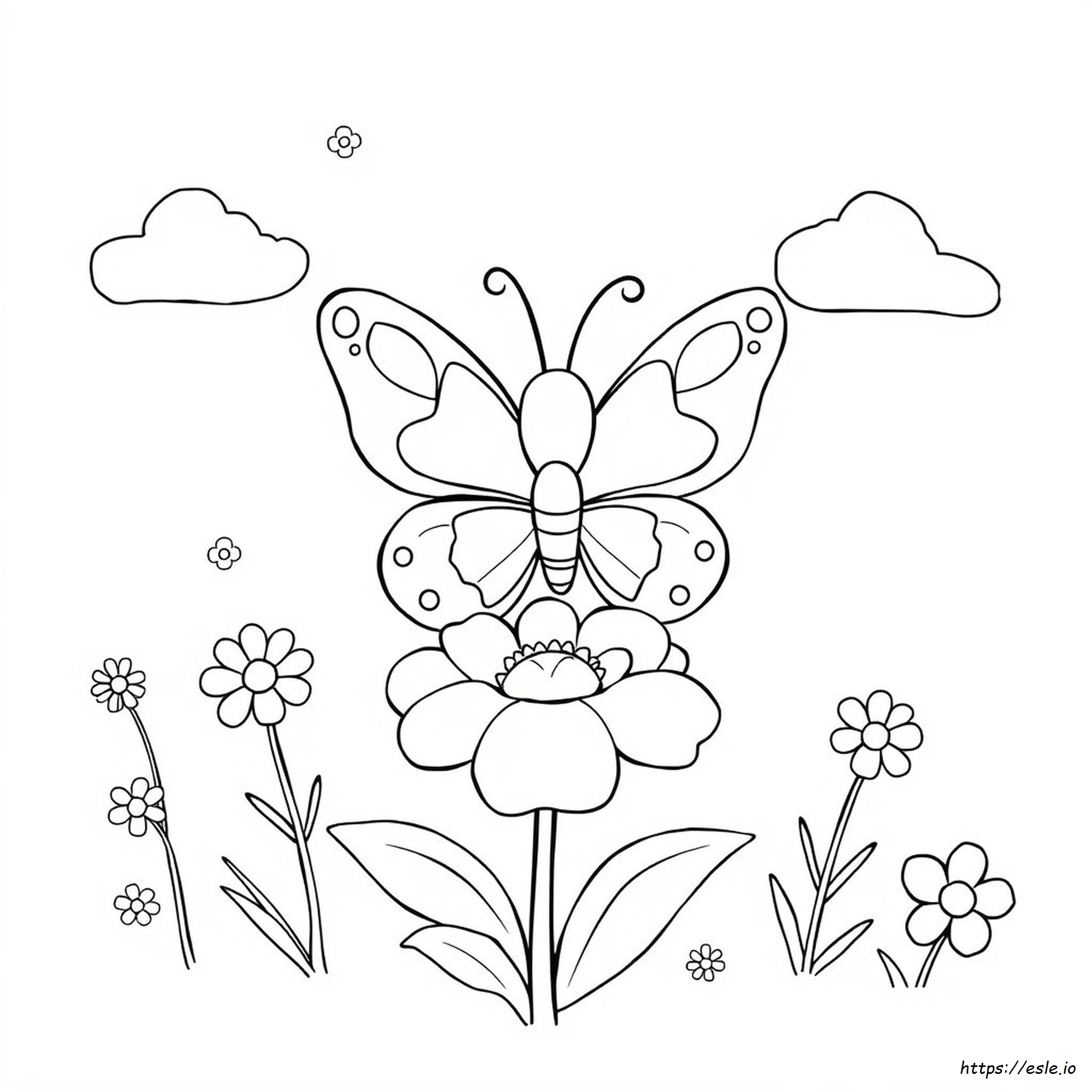 Mariposa Squishmallow Para Colorear