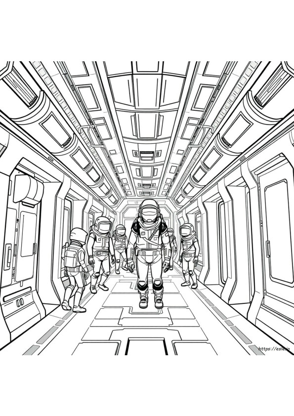 Among Us Coloring Pages Kids