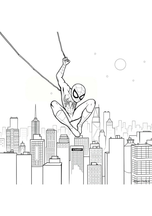 Coloriage Spiderman