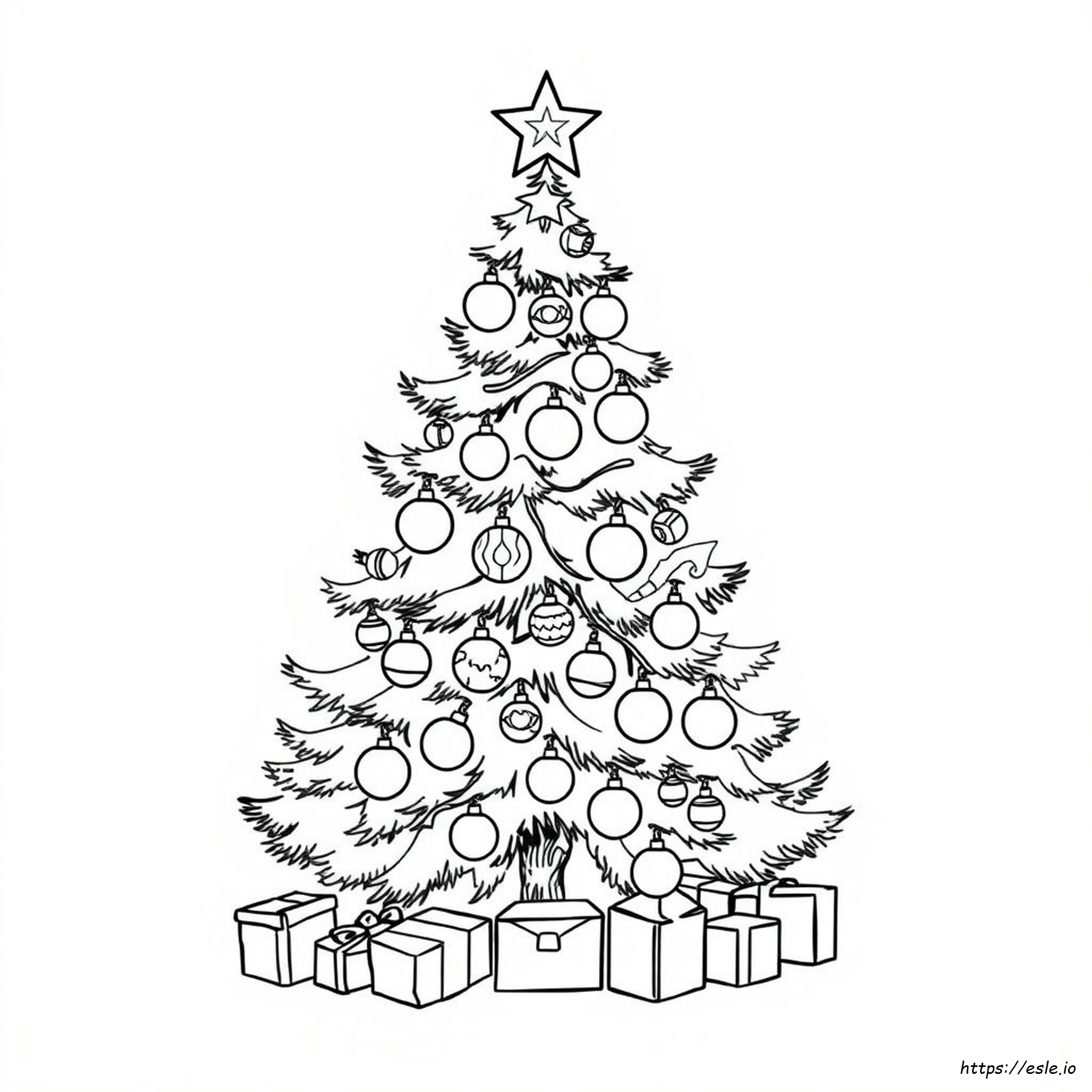Christmas Mosaic Coloring Pages