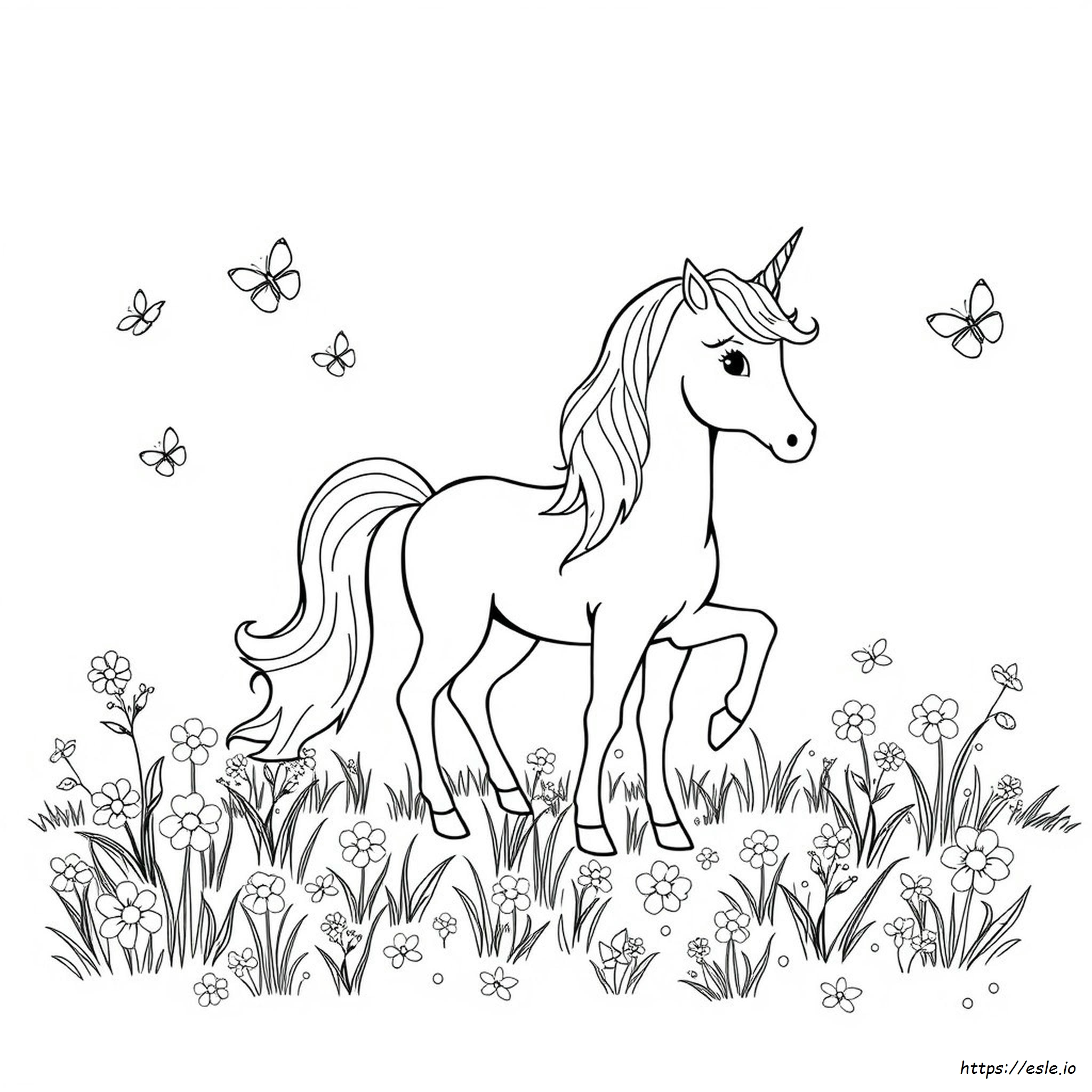 Coloriage Licorne À Imprimer