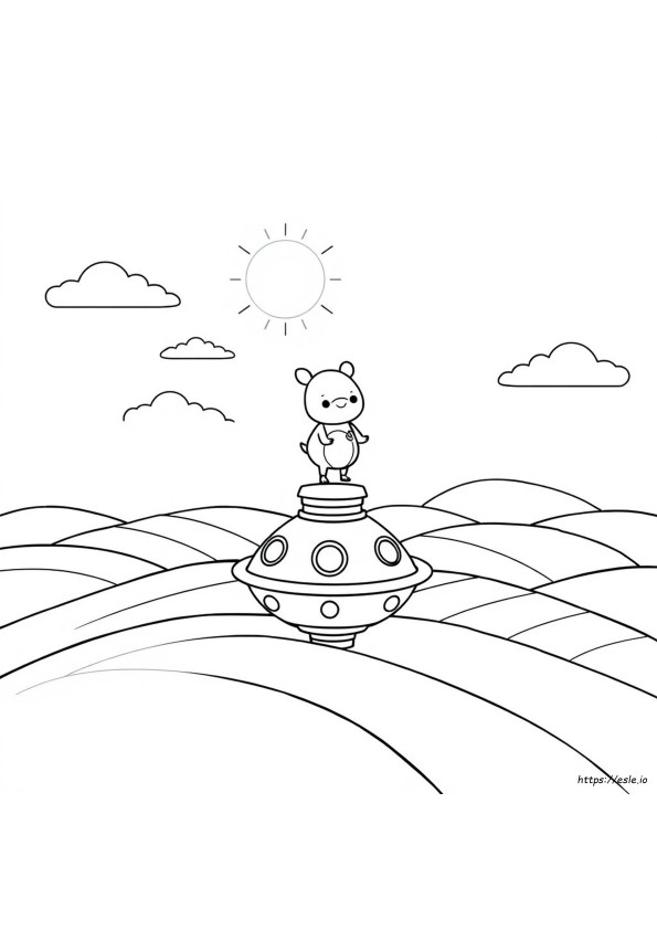 Pui Pui Molcar Coloring Pages