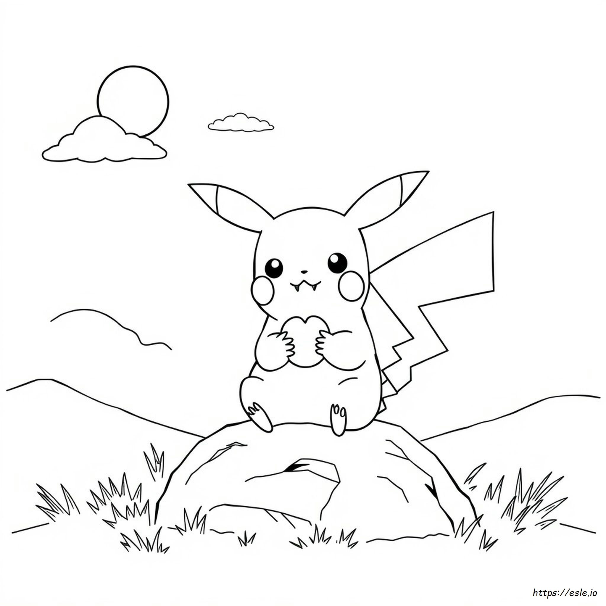 Pikachu Ausmalbilder