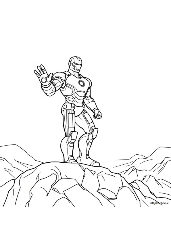 Iron Man Mark 5: Disegni Da Colorare
