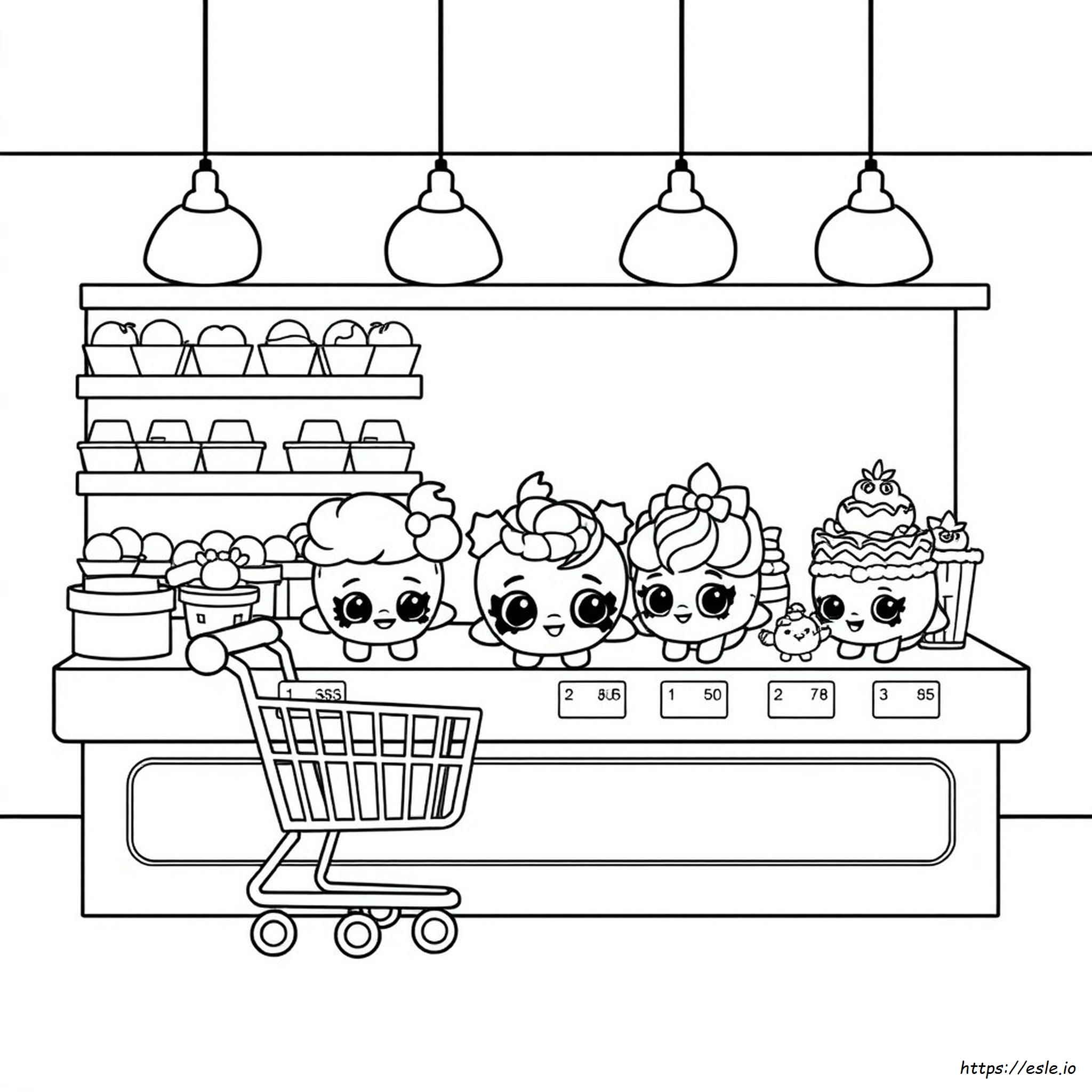 Coloring Pages Of Shopkins To Print