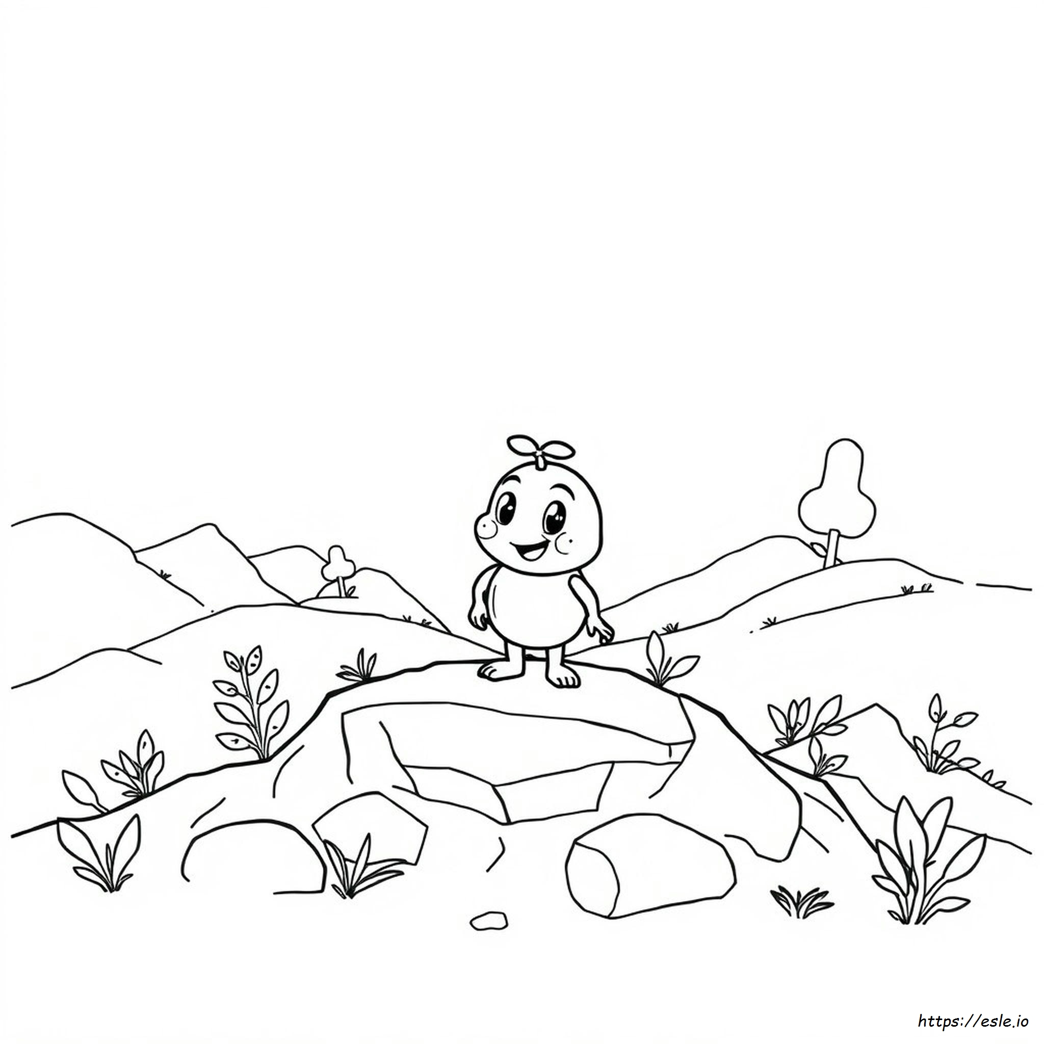 Coloriages Orange Piccolo