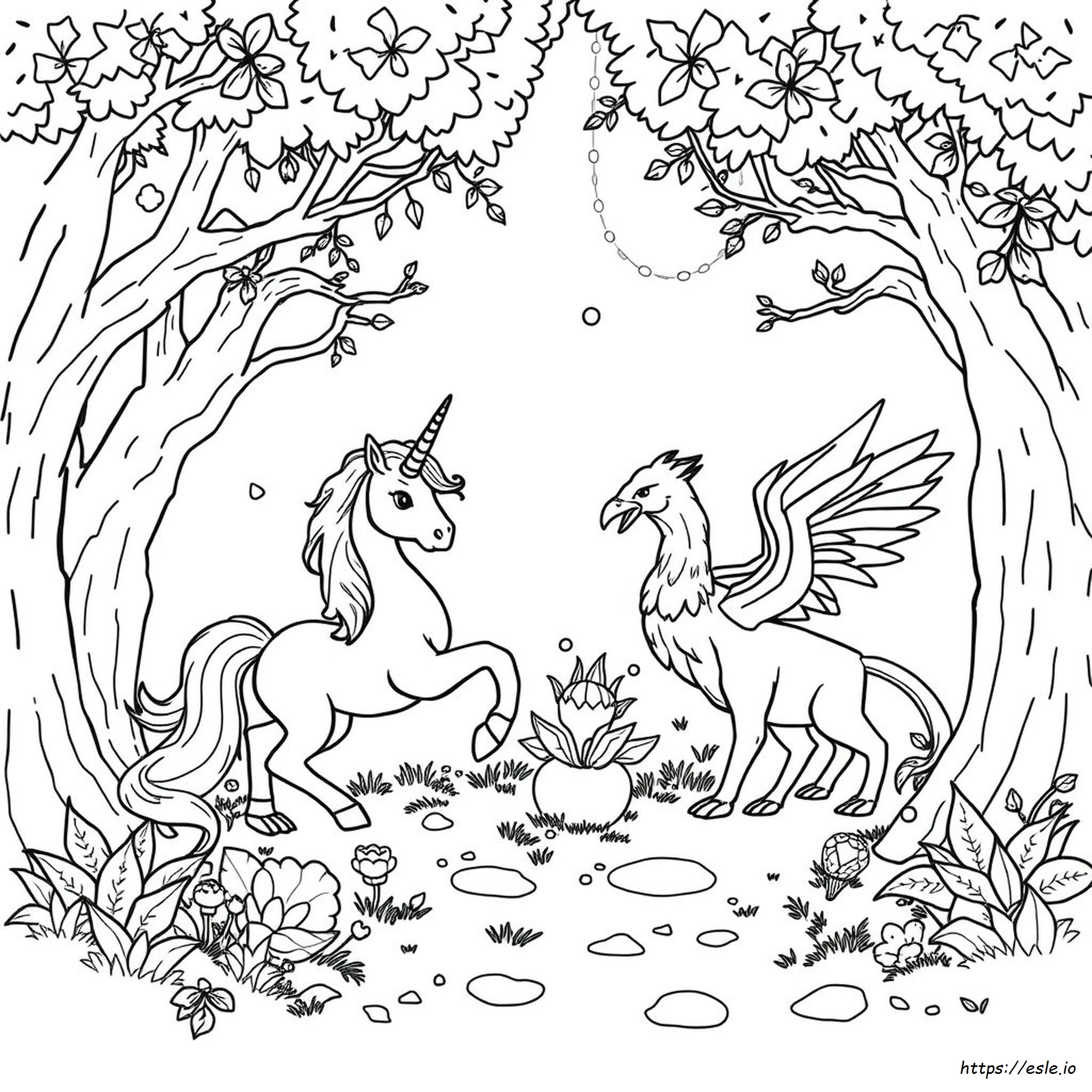 Creature Mitologiche Da Colorare Per Bambini
