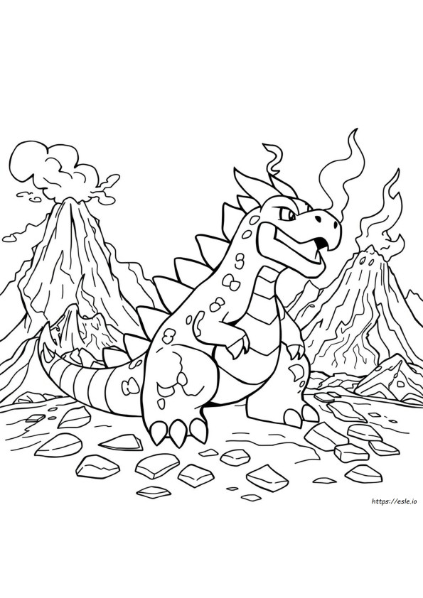 Groudon Coloring