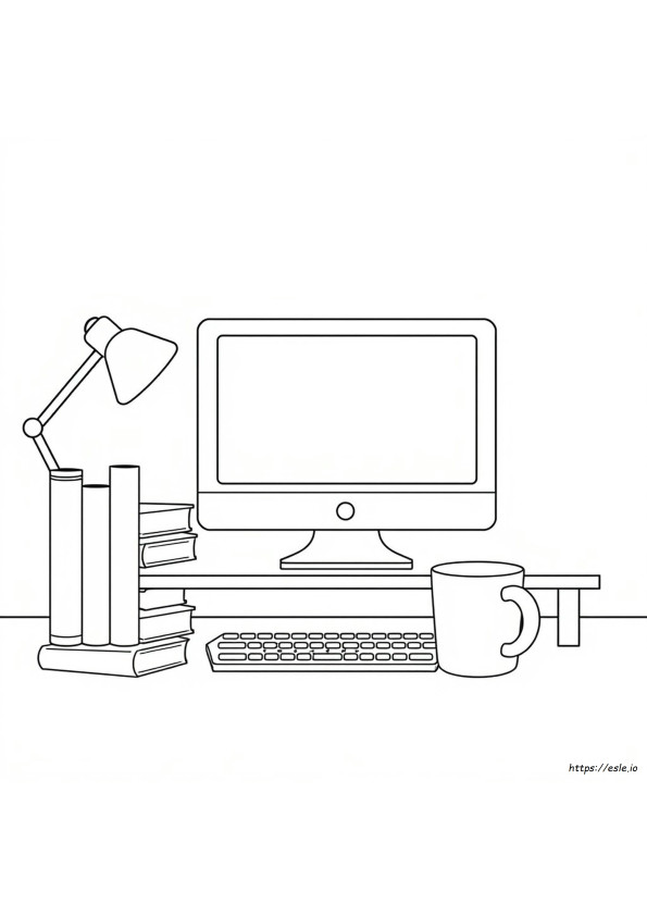 Imágenes De Computadora Para Colorear