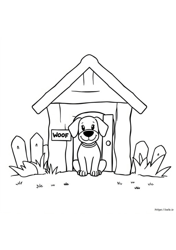 Köpek Kulübesi Boyama