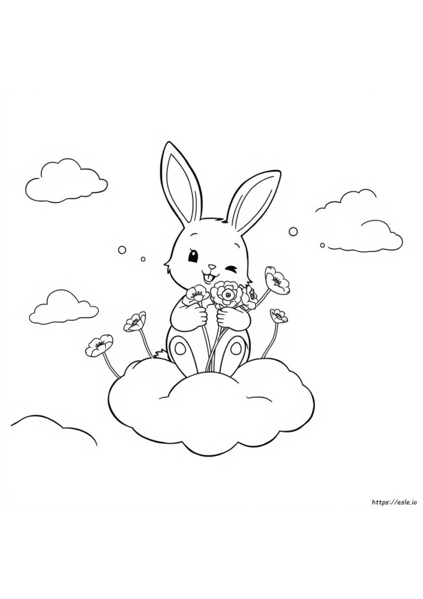 Bunzo Bunny Poppy Playtime Boyama Sayfası
