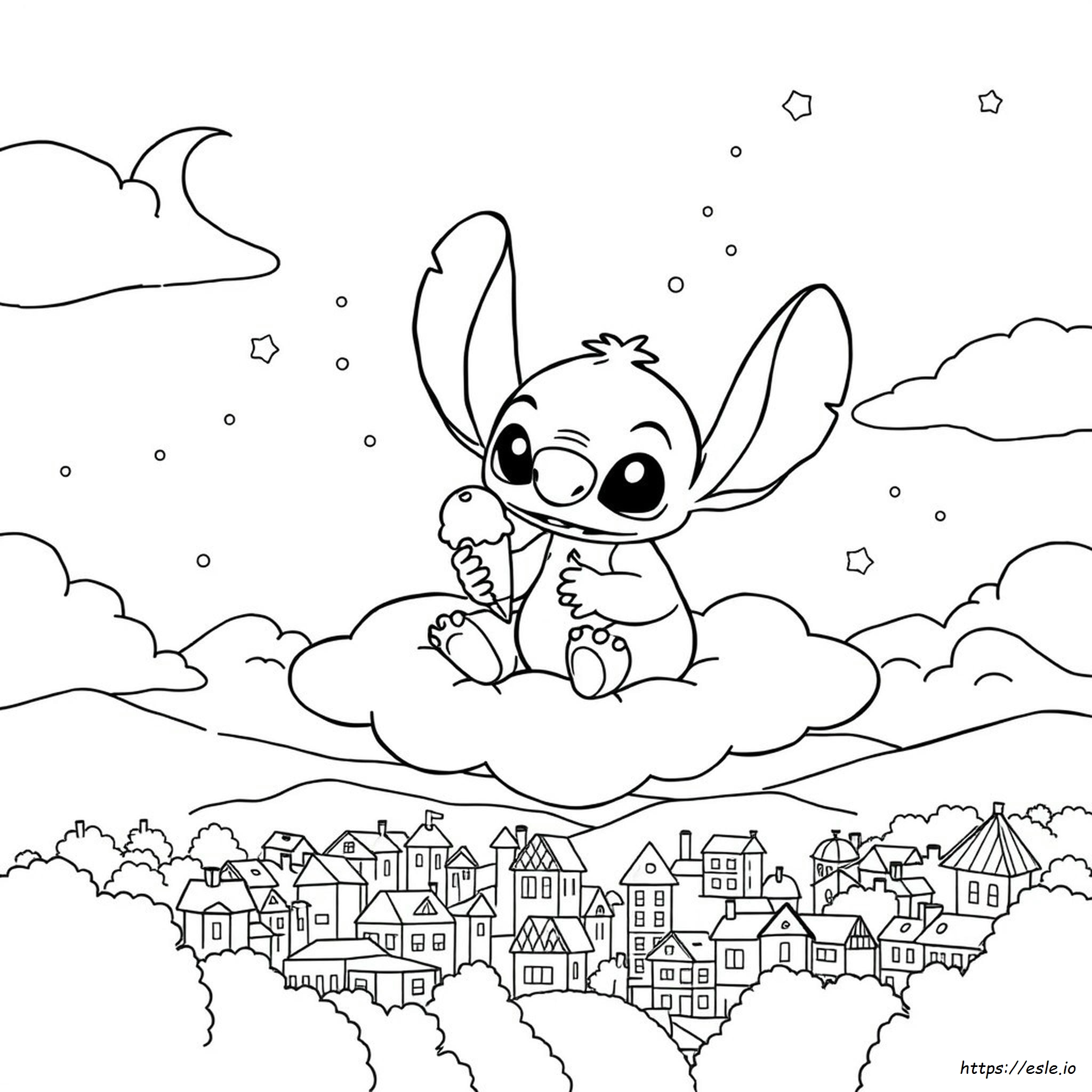 Bebe Stitch Ausmalbilder