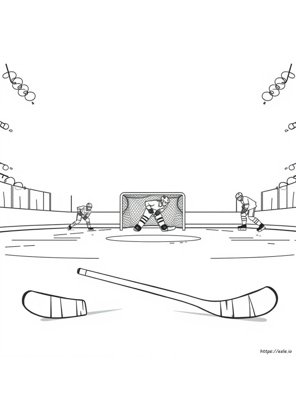 Printable Nhl Coloring Pages