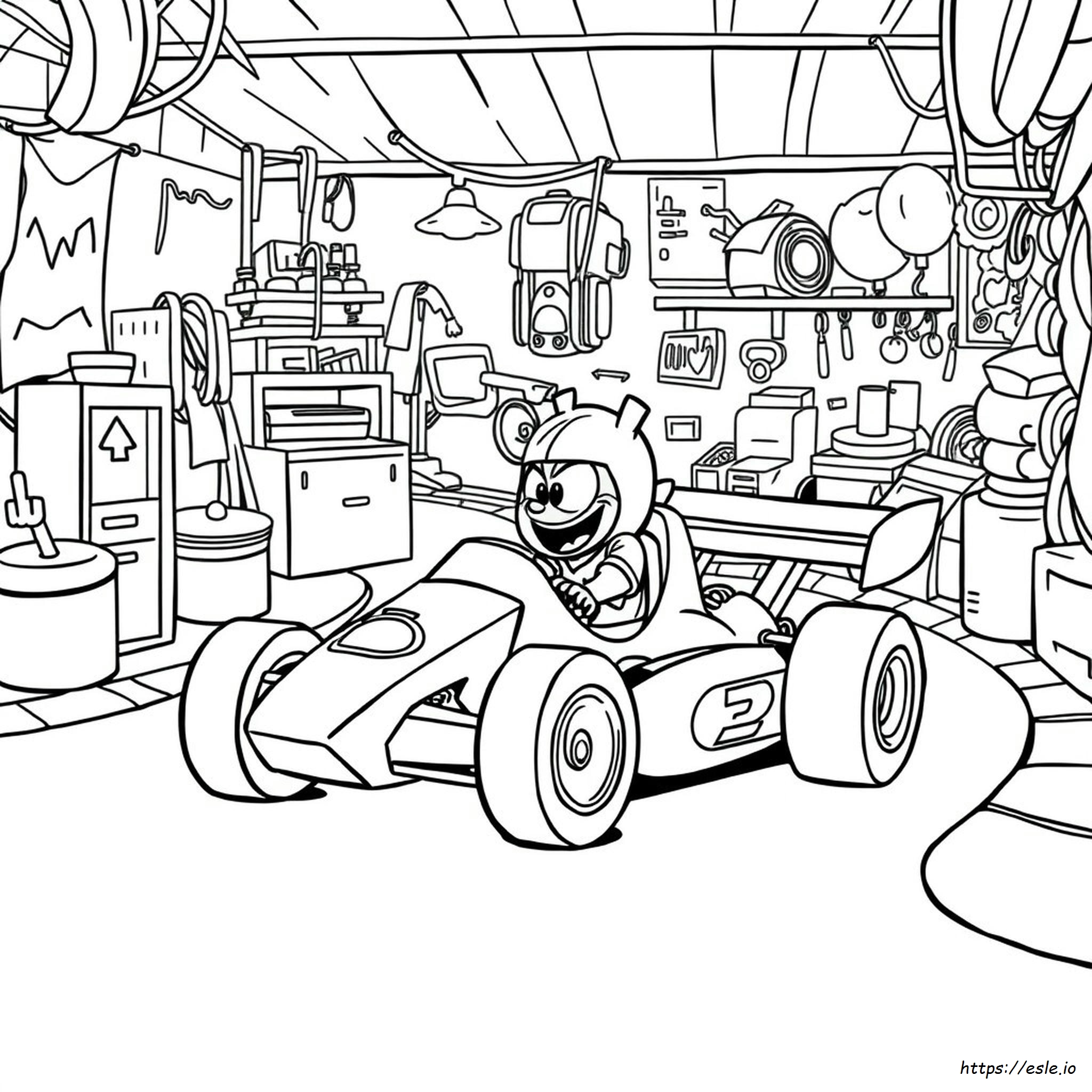 Hoonigan Coloring Pages