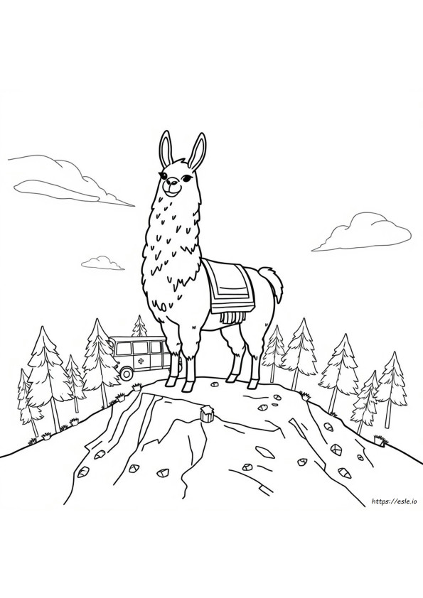 Fortnite Lama Ausmalbilder