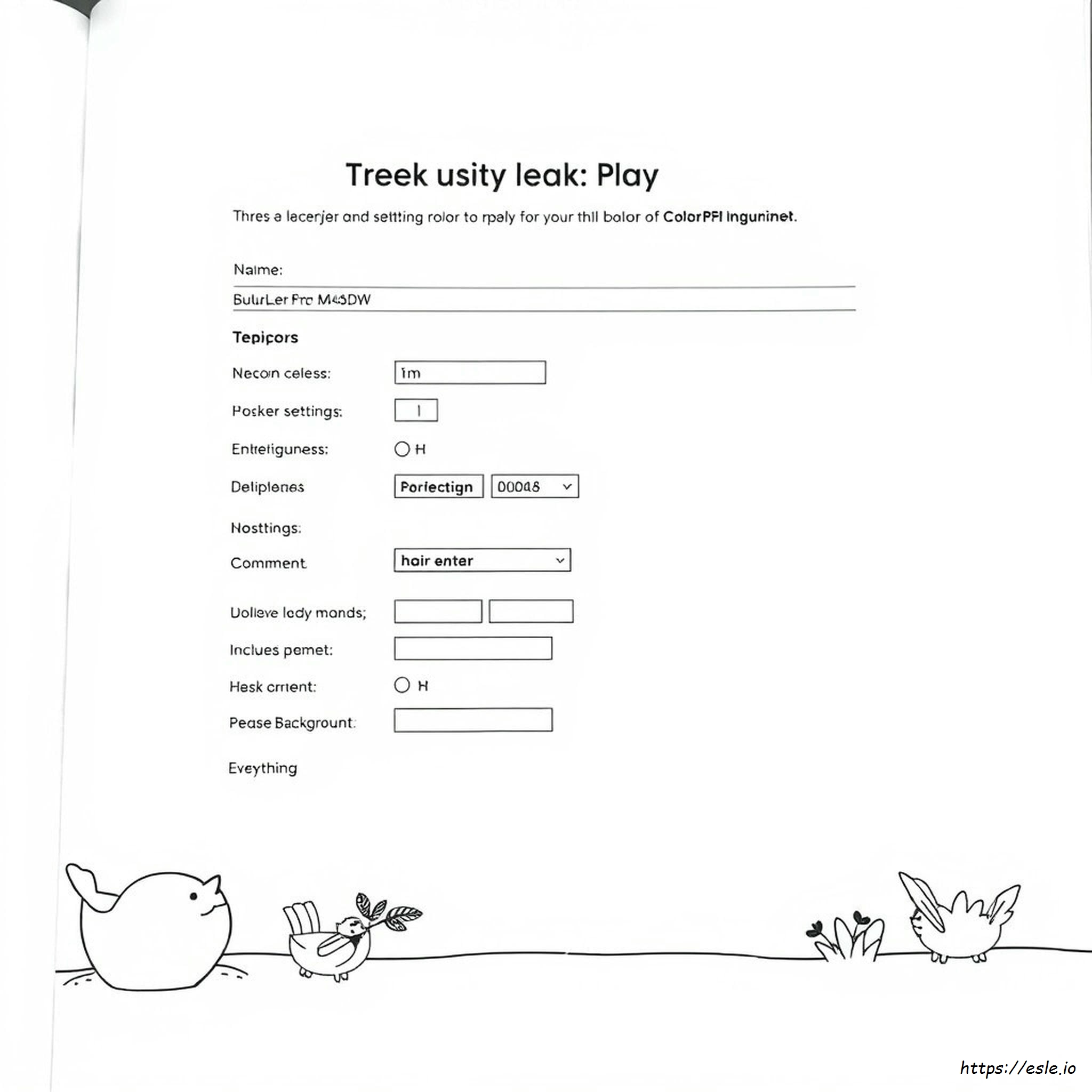 Page De Configuration D'impression Pour Hp Color Laserjet Pro M454dn