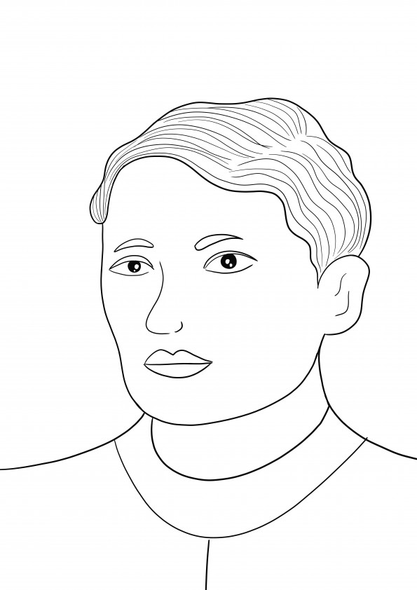 Jose Rizal free coloring sheet-free to download for kids to learn about famous people