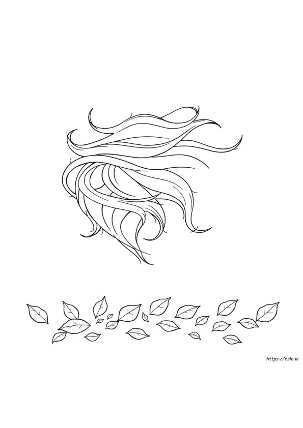 Disegni Da Colorare Per Adulti Di Capelli
