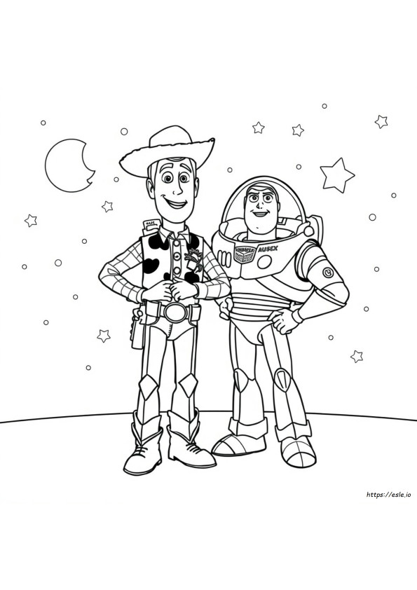 Toy Story Kleurplaten
