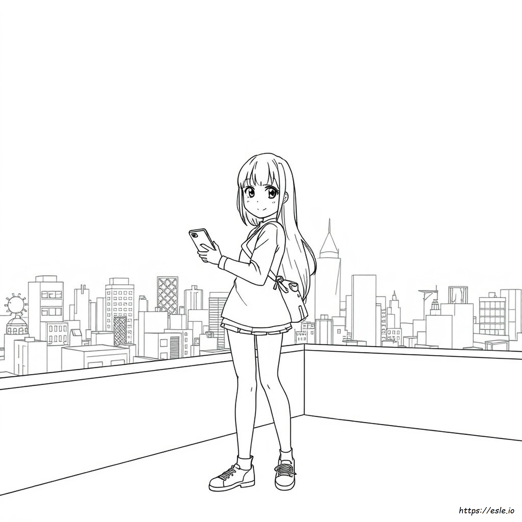アニメ 星野アイ ぬりえ