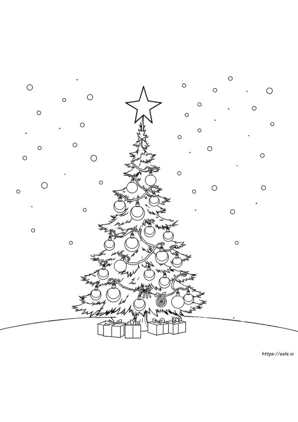 Christmas Anime Colouring