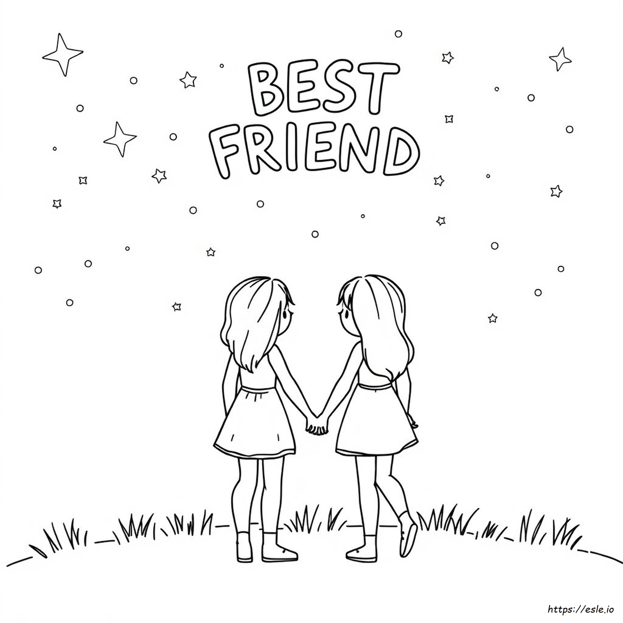 Best Friend Quotes Coloring Pages