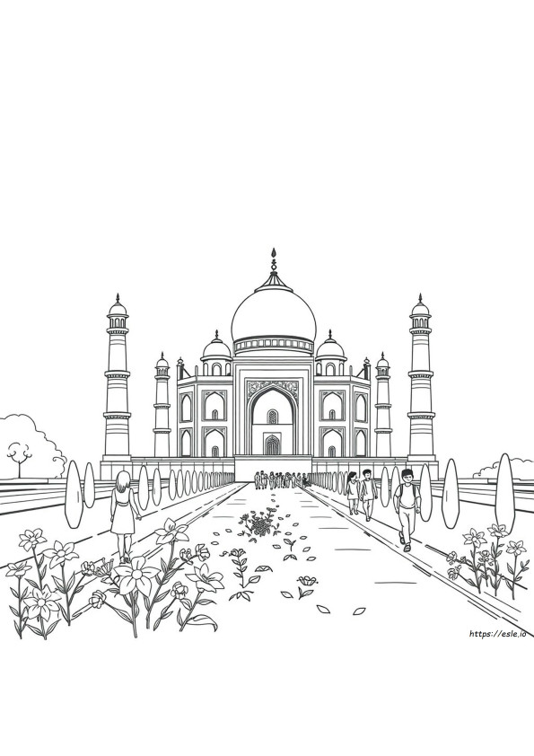India Kleurplaten