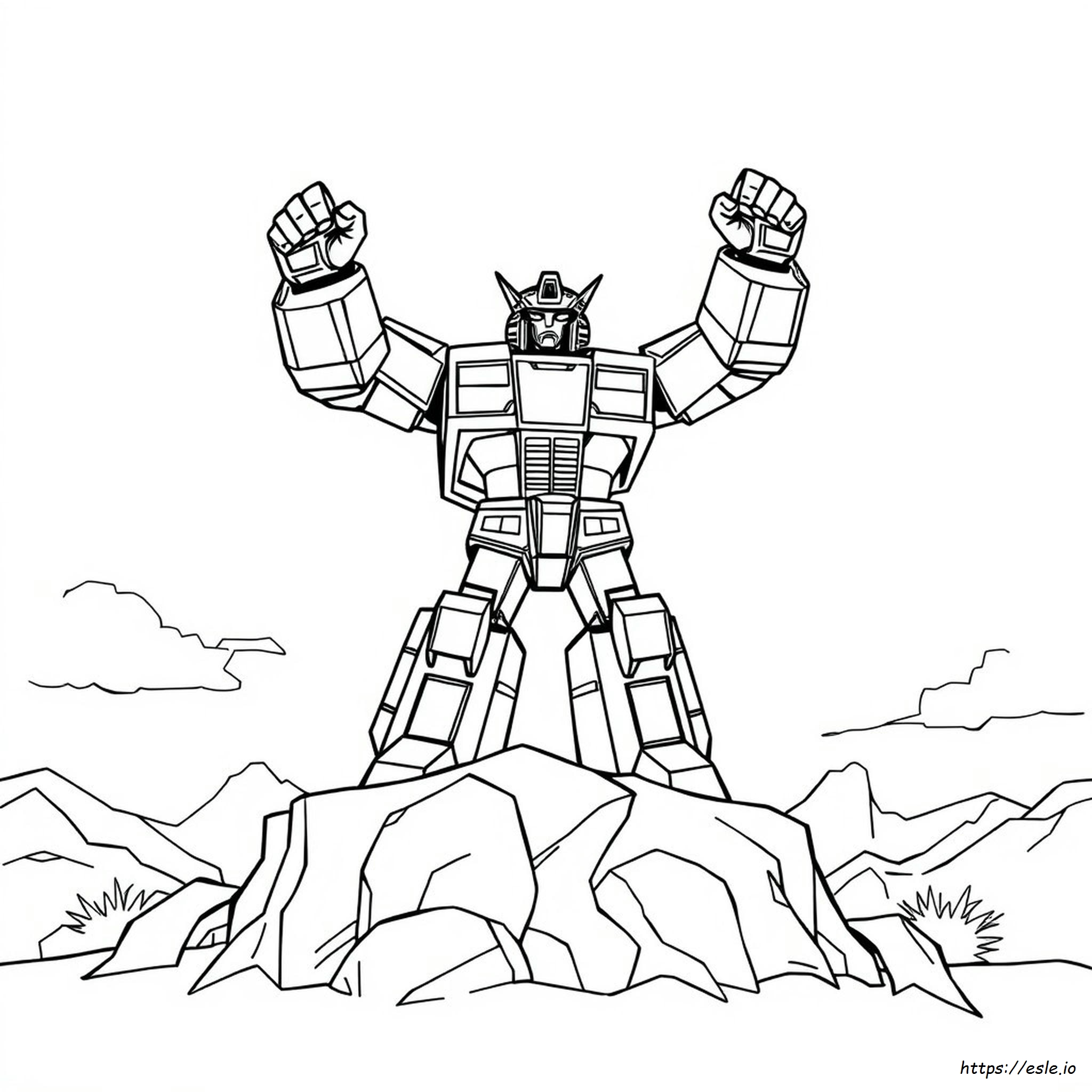 Coloriage Megazord