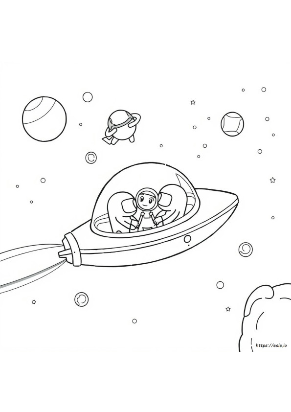 Print Among Us Coloring Page