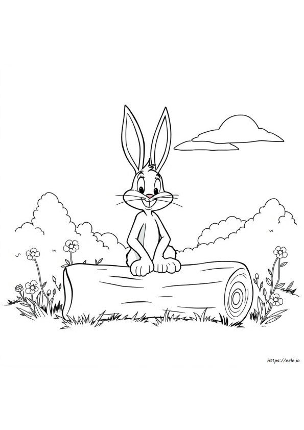 Bugs Bunny Kleurplaten
