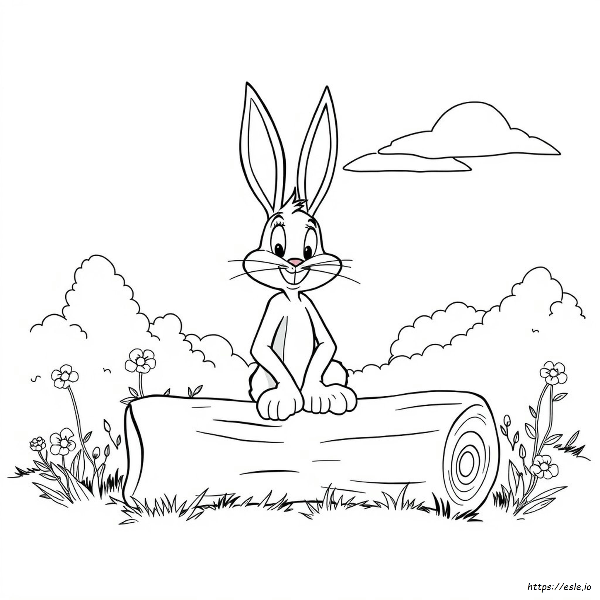 Bugs Bunny Colouring Pages
