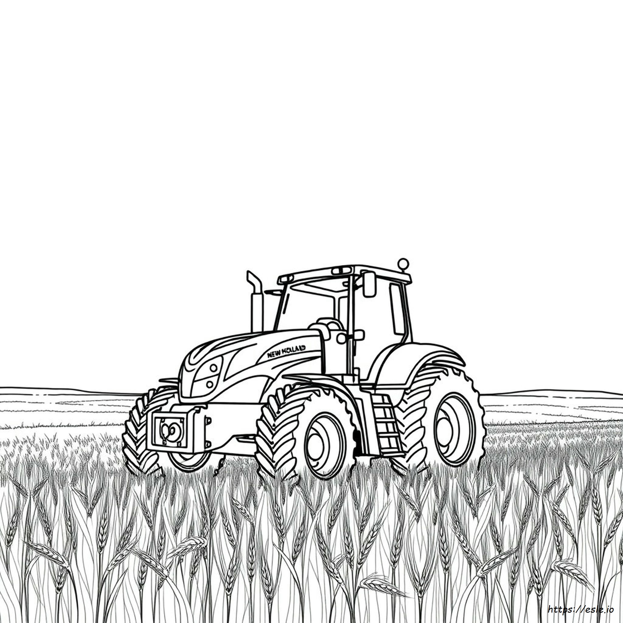 New Holland Colouring Pages