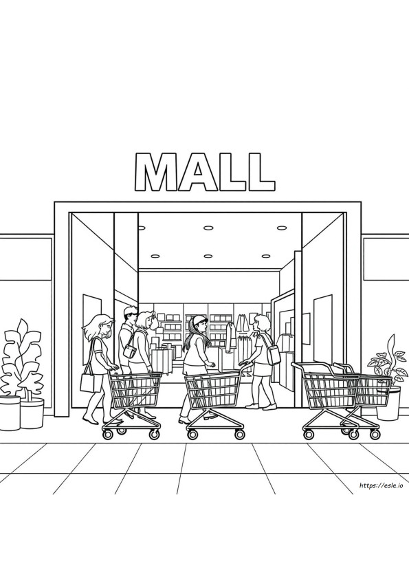 Mall For Coloring