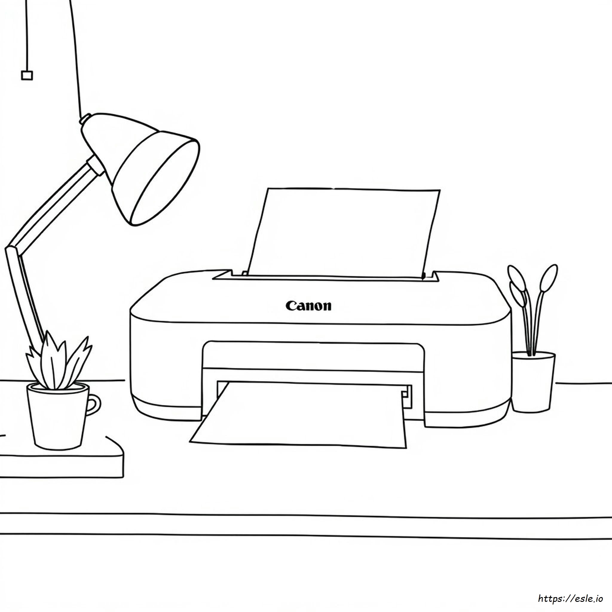 Page Test Impression Couleur Canon