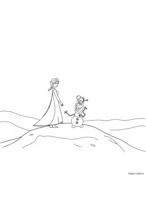 Disney Frozen Movie Coloring Pages