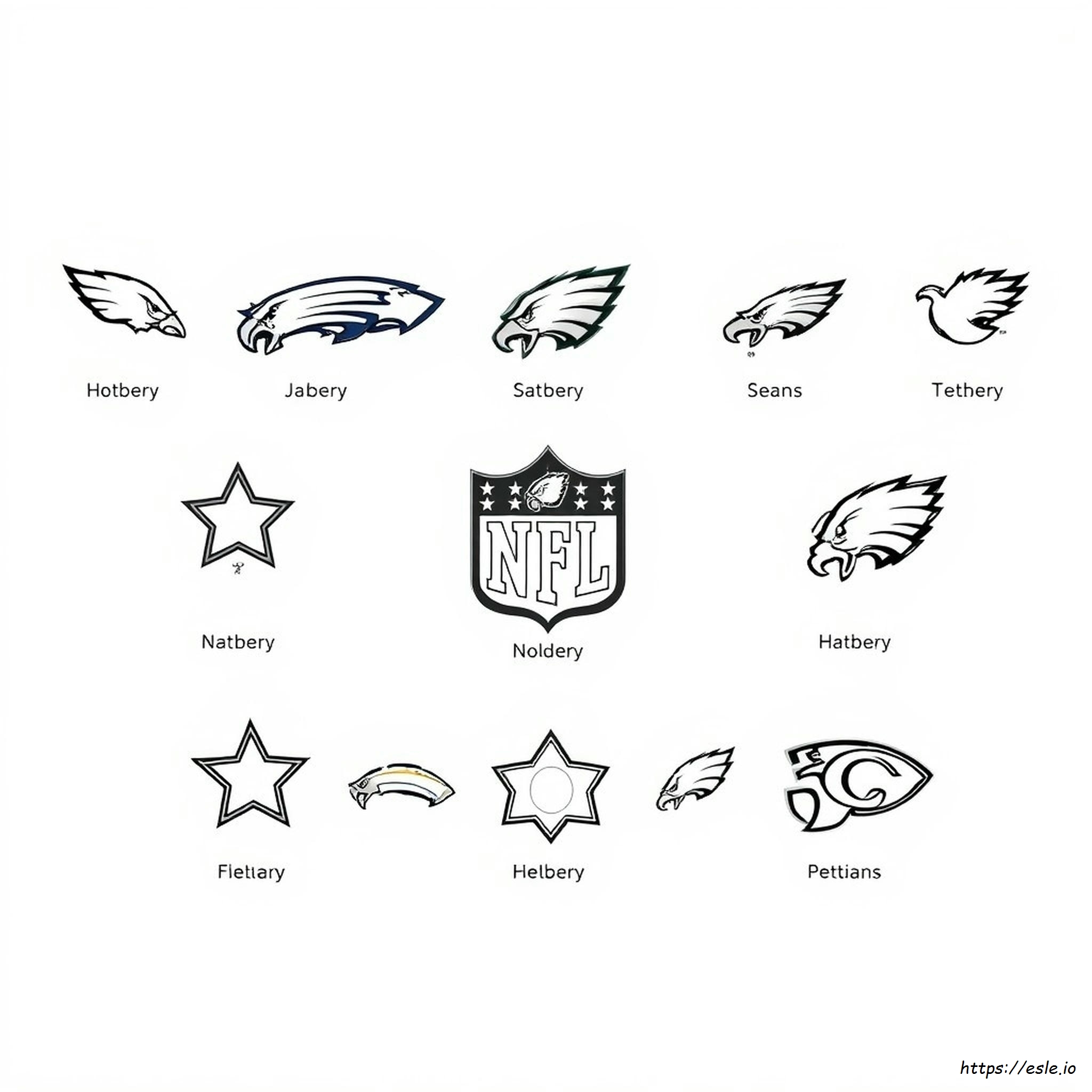 Alle Nfl Logos Malvorlagen Zum Ausdrucken Alle Nfl Logos Malvorlagen Zum Ausdrucken