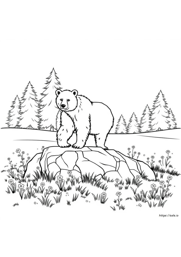 Grizzly Coloring Pages