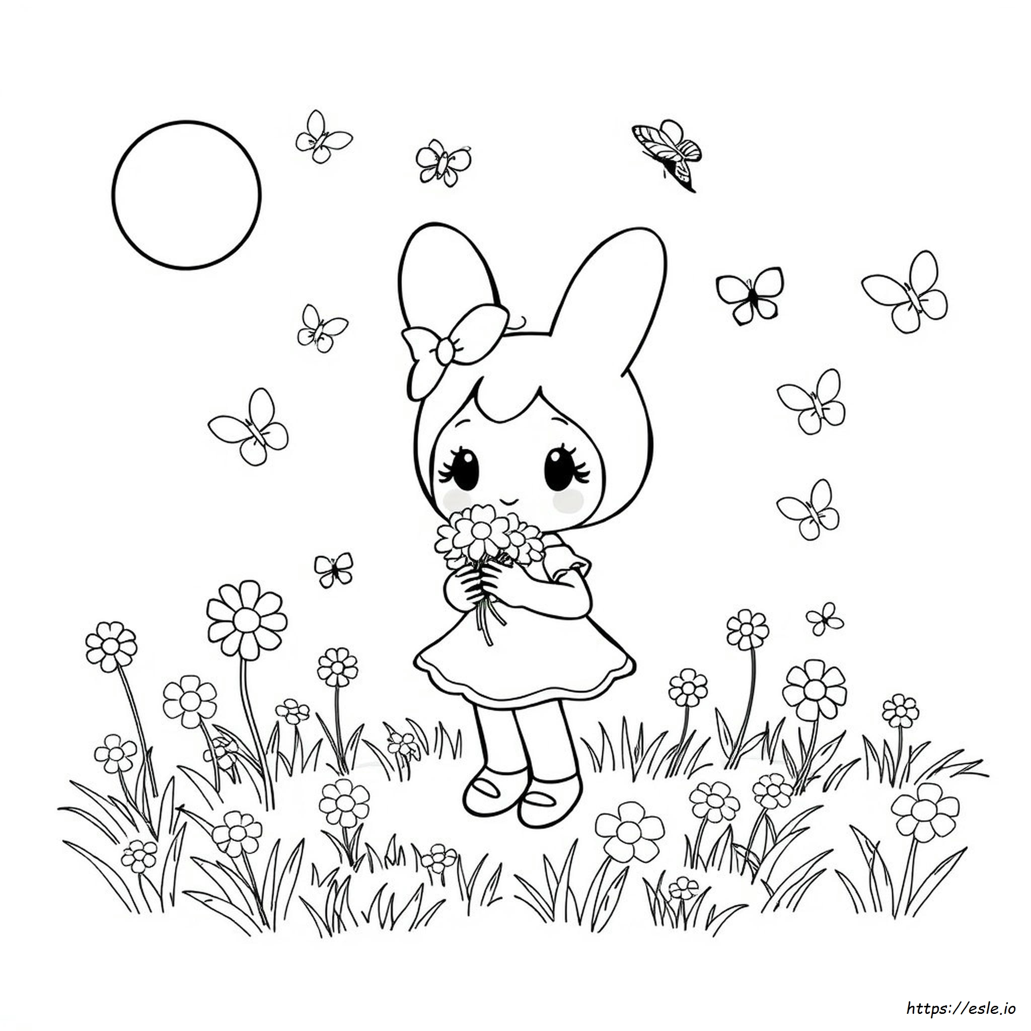 Plantillas Para Colorear De My Melody